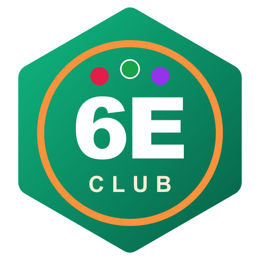 6E Club logo